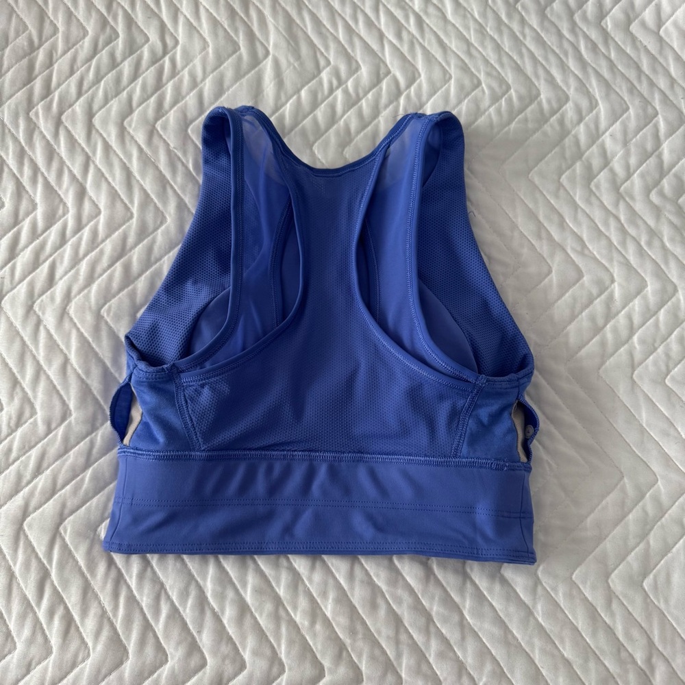 Lululemon Everlux High-Neck Train Bra Wild Indigo - Picture 4 of 15